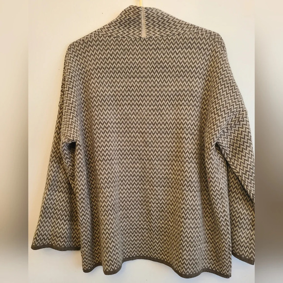 Cocogio womens 30% wool cardigan size M Made In Italy Open Front - Picture 3 of 4